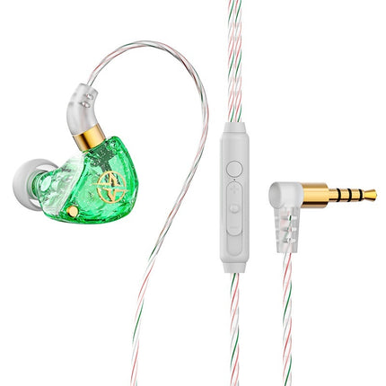 Sports Extra Bass Cellphone 3 M Lengthened Wired Headset For Anchor