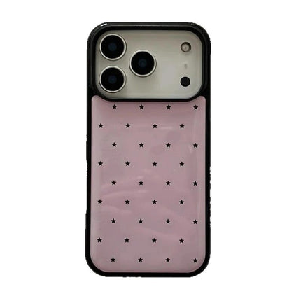Korean-Style Illustrated Epoxy Resin Phone Case