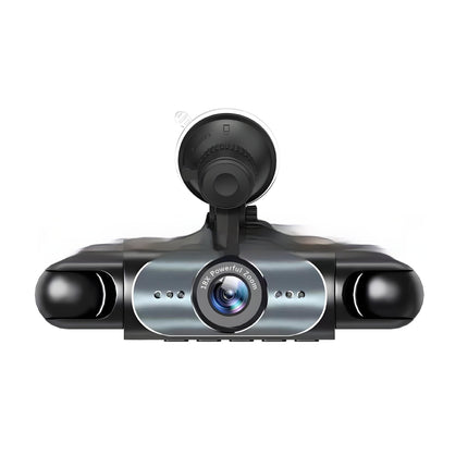 4-Lens Dash Cam HD with Rearview Camera - 360° Recording