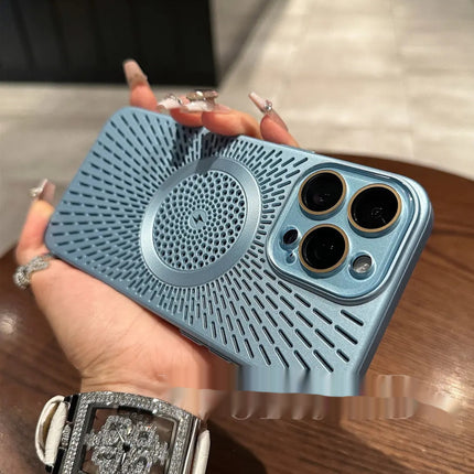 Ice-Cool Heat Dissipation Breathable Lens Film Phone Case