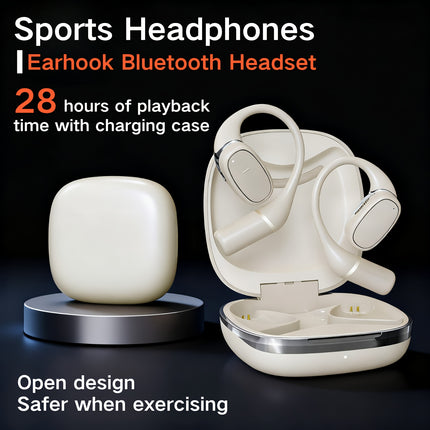 Ows Open-Ear Headphones, 5.3 Wireless Earbuds, High-Fidelity