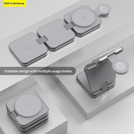 3-in-1 Magnetic MagSafe Holder For Iwatch S9