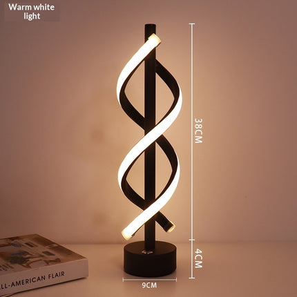Rechargeable LED Desk Lamp Battery Night Light Ambient Lighting Bar Decor