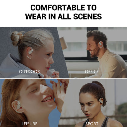 Ows Open-Ear Headphones, 5.3 Wireless Earbuds, High-Fidelity