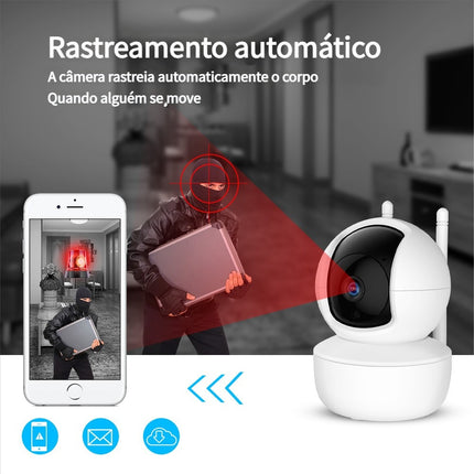 Yoosee 1080p WiFi Panoramic Lamp IP Camera White