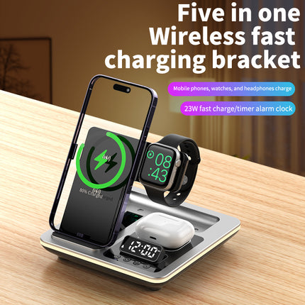 Foldable 3-In-1 Desktop Phone Stand Multi-Function Digital