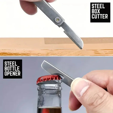 In-1 Stainless Steel Multi-Tool With Phone Stand, Folding