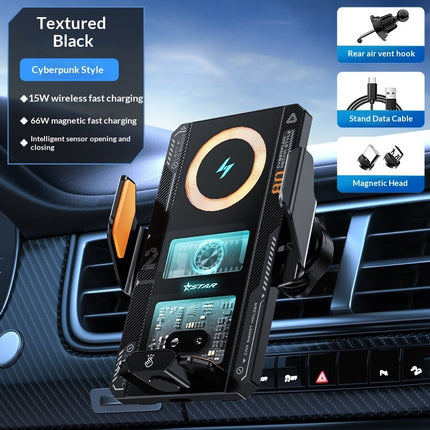 High-end Mechanical-style Wireless Charger With Automatic Sensing Designed Speci