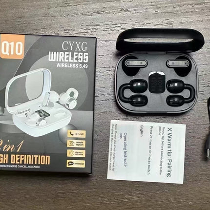 Q10 Q8 Dual-ear Wireless Bluetooth Headphones