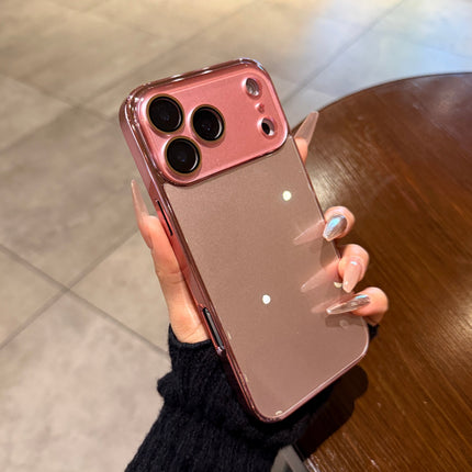 All-inclusive Lens Ice-feel Electroplated Tempered Glass Phone Case