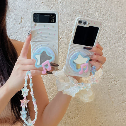 Colorful Star Folding Magnetic Protective Case