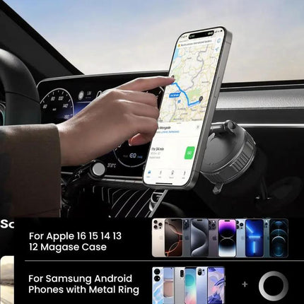 Newly Upgraded Retractable Car Mobile Phone Holder 360
