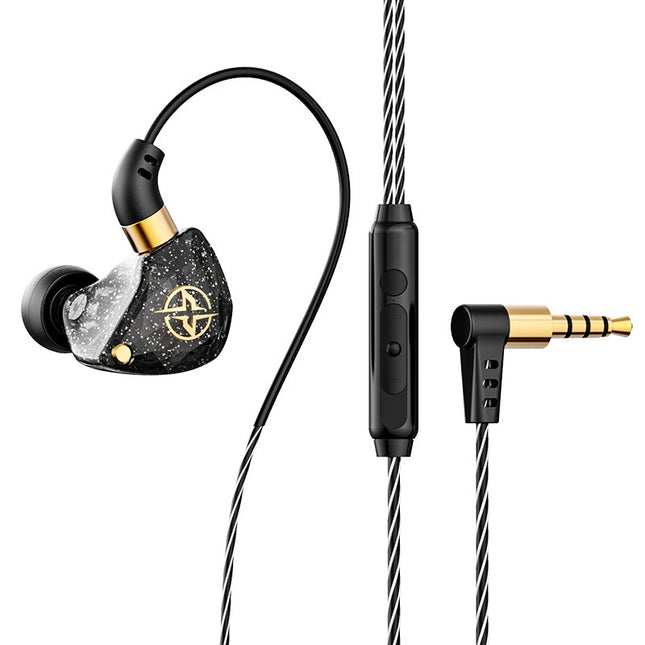 Sports Extra Bass Cellphone 3 M Lengthened Wired Headset For Anchor