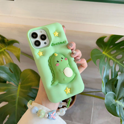 Applicable Decompression Cute Green Pressing Star Phone Case