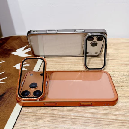 Full-Coverage Lens Film Invisible Bracket Phone Case