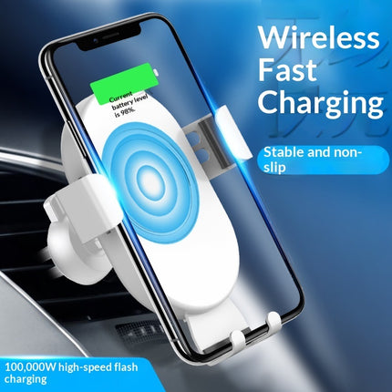 Car Phone Holder With Wireless Charging