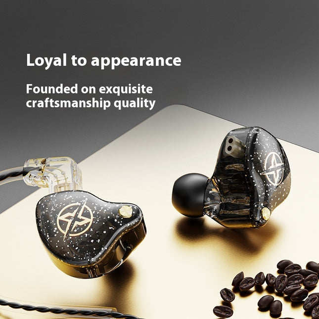 Adjustable Cable Plug-in Sports Hifi Dynamic Coil Wired Headset