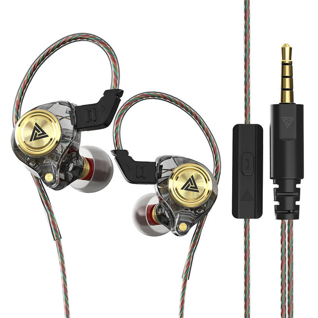 Wired In-ear High-fidelity Hifi Dynamic Coil Wired Control Live Broadcast Sports