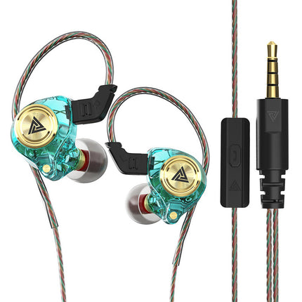 Wired In-ear High-fidelity Hifi Dynamic Coil Wired Control Live Broadcast Sports