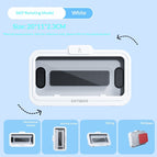 Pearl White / Get 3 Free Seamless Stickers / Bathroom phone holder