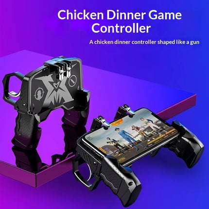 Gaming Controller With Battery And Phone Cooler