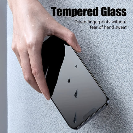 8-Pack HD Tempered Glass Screen Protector iPhone 14 15 16 17 Pro Max Plus Air