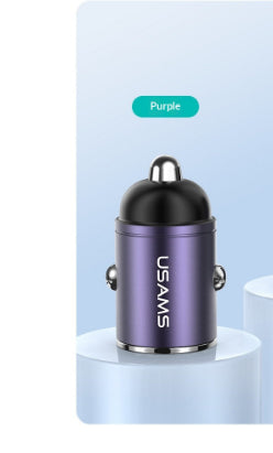 Hidden Dual-port Fast-charging Car Charger For Phones