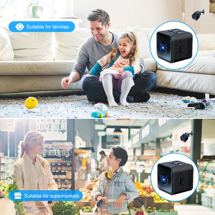 Mini WiFi Surveillance Camera Night Vision Motion Detection 1080P