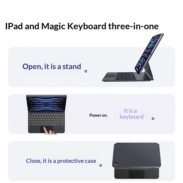 Magic Keyboard Air 67 Protective Case Pro 11 Magnetic