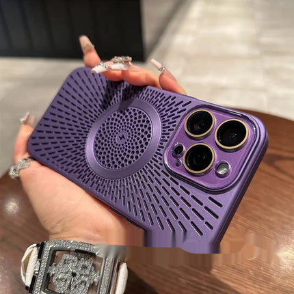 Ice-Cool Heat Dissipation Breathable Lens Film Phone Case