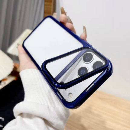 Full-Coverage Lens Film Invisible Bracket Phone Case
