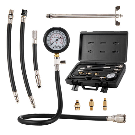Compression Tester Adapter Kit, 9 Pcs Automotive Engine
