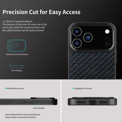 Metal Frame Carbon Fiber Phone Shell