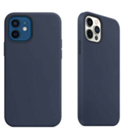 For Silicone Case 12 Liquid Rubber Cover--dark Navy