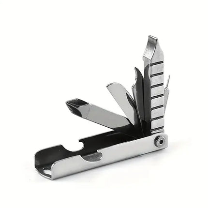 In-1 Stainless Steel Multi-Tool With Phone Stand, Folding