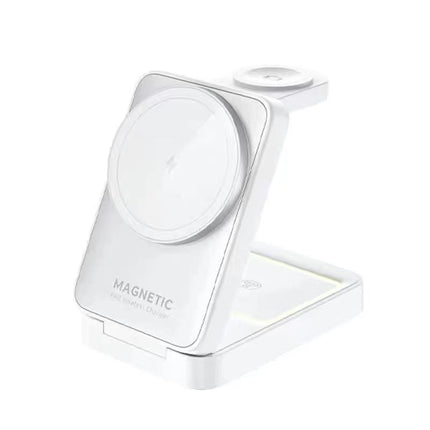 Fast-Charging Multi-Function Magnetic Wireless Phone Charger