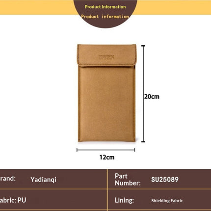 Mobile Signal-blocking Bag Radiation Shield Anti-tracking Electromagnetic Isolat