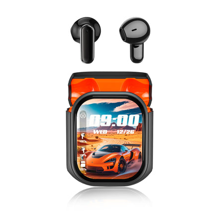 Bluetooth In-Ear Earbuds with Touch Control & 4-Mic Noise Cancellation