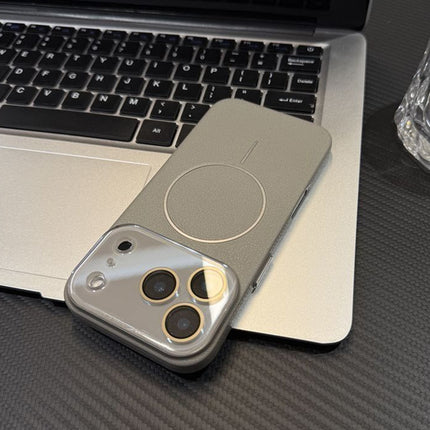 Horse-Year Leather-Grain Magnetic Phone Case
