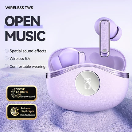 Wireless In-Ear Sports Headphones with Battery Level Display for Sports & Gaming