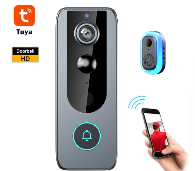 Tuya Smart Wireless Doorbell With Video And WiFi Standard With Ding-dong Functio