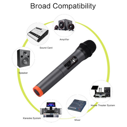 Professional Vocal Microphone Wireless & Wired Rechargeable