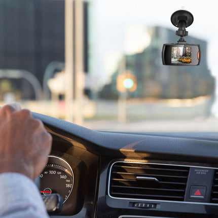 1080P Auto DVR Dashcam 90° Wide-Angle Loop Recording Night Vision