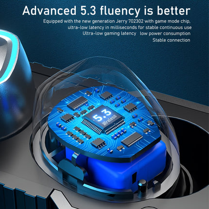 Wireless Earbuds Bluetooth 5.3 ENC IPX7 120h Battery Microphone Silver