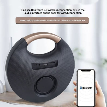 Gift Bluetooth Mini Fabric Portable Outdoor Wireless