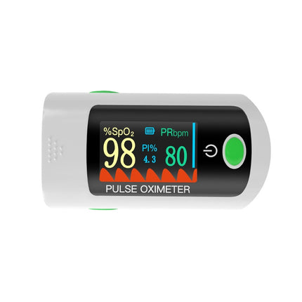 X1805P Fingertip Pulse Oximeter Digital Black - Oxygen & Heart Rate Monitor