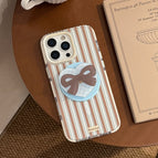 Brown And Blue Strap Bracket / iPhone 17promax