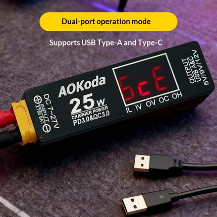 Drone Battery Charger For Fixed-Wing Fpv Drones With Xt60 To