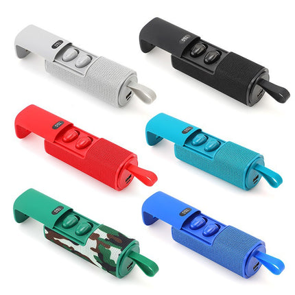 3-in-1 Bluetooth Speaker Headphones Power Bank 2000mAh