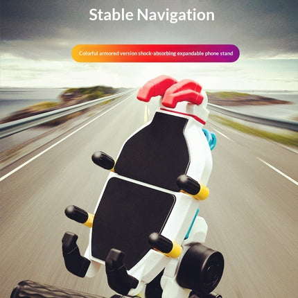 Anti-Shock And Anti-Vibration Motorcycle Phone Mount